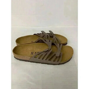 -739 Birkenstock Brown, Narrow Fit-EU-42, US 9 Mens, 11 Womens